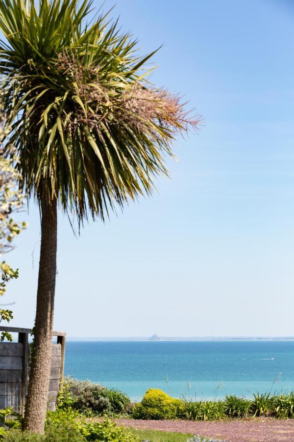 La Metairie-Du-Vauhariot - Vue Mer Et Mont Saint Michel - Piscine Chauffee - Acces Gr34 Cancale Exterior photo