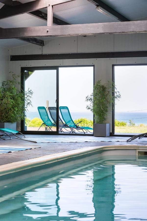 La Metairie-Du-Vauhariot - Vue Mer Et Mont Saint Michel - Piscine Chauffee - Acces Gr34 Cancale Exterior photo